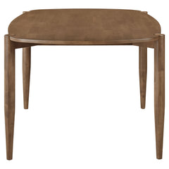 Dortch Oval 63-inch Solid Wood Dining Table Walnut