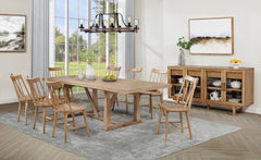 Orleans Furniture - Coaster - Middleton 10-piece Extension Leaf Dining Set Brown and Black - 108541-S10N