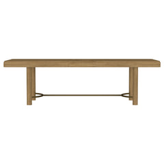 Arini 7-piece Extension Leaf Dining Table Set Black