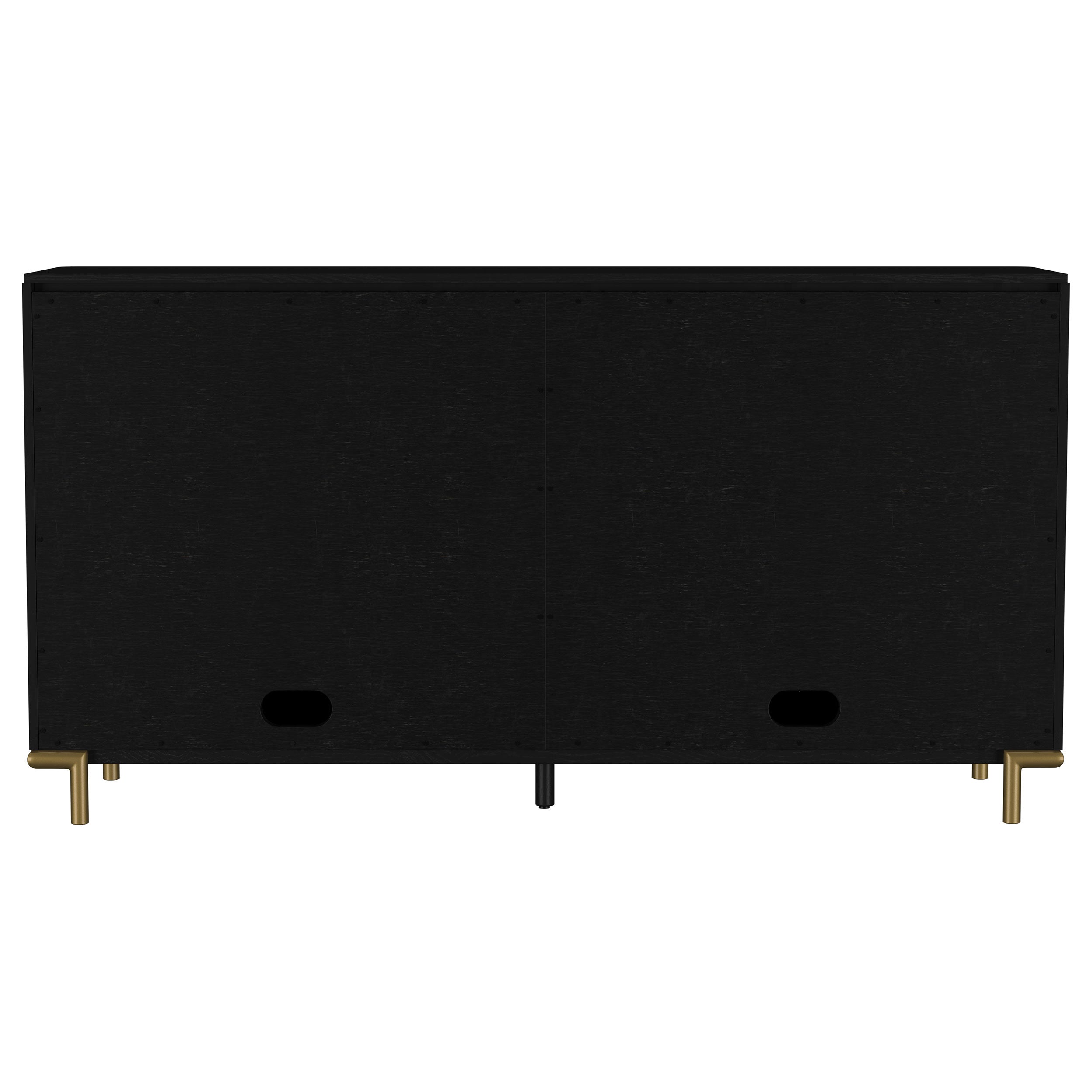 Arini 2-drawer Cane Door Dining Sideboard Server Black