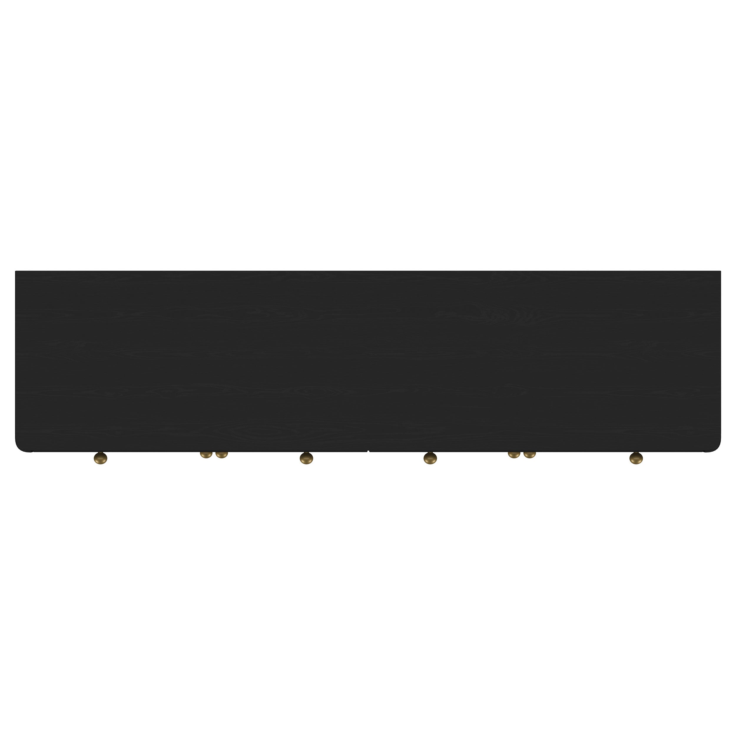 Arini 2-drawer Cane Door Dining Sideboard Server Black