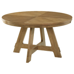 Orleans Furniture - Coaster - Danvers Round 54-inch Wood Dining Table Brown Oak - 109150