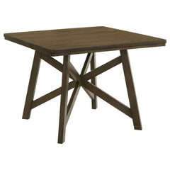 Orleans Furniture - Coaster - Canfield 47-inch Square Counter Height Dining Table Brown - 109178