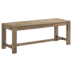 Orleans Furniture - Coaster - Scottsdale Wood Trestle Base Dining Bench Washed Brown - 109183