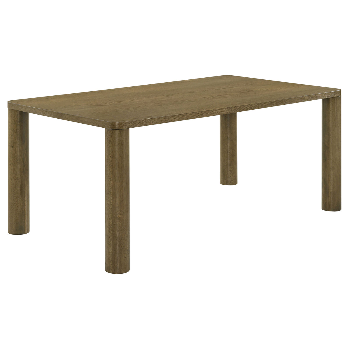 Orleans Furniture - Coaster - Castlewood 71-inch Rectangular Wood Dining Table Brown Oak - 109351