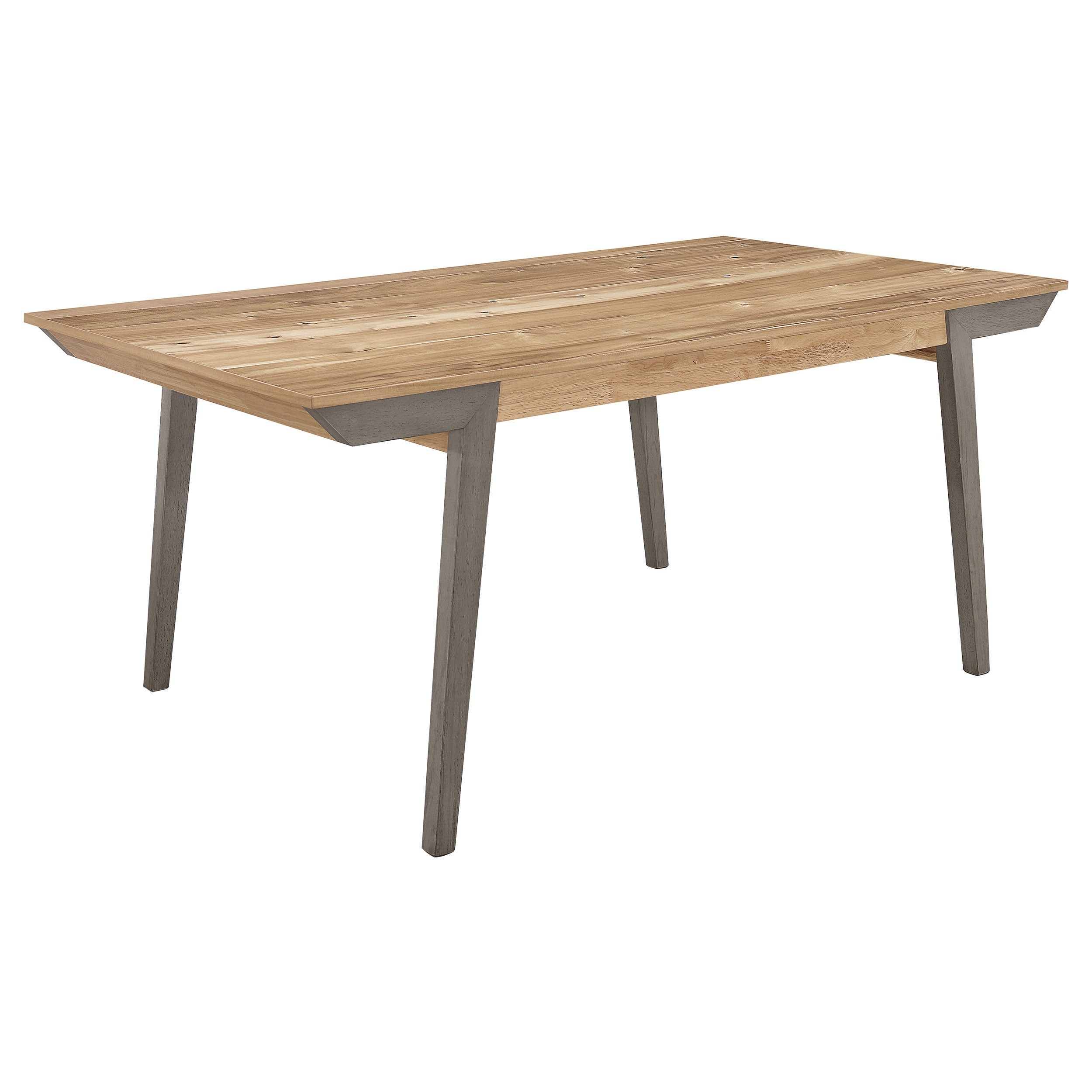 Orleans Furniture - Coaster - Nogales Rectangular 71-inch Wood Dining Table Coastal Grey - 109811