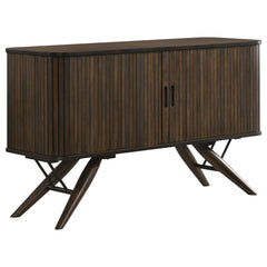 Orleans Furniture - Coaster - Wes 2-door Sideboard Buffet Storage Cabinet Dark Walnut - 115275