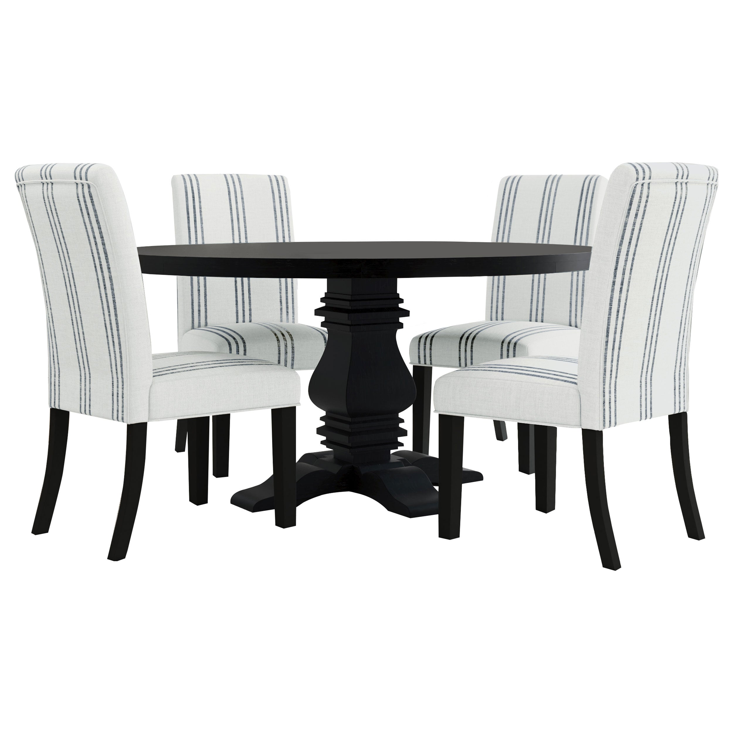 Herran Upholstered Dining Side Chair Beige (Set of 2)
