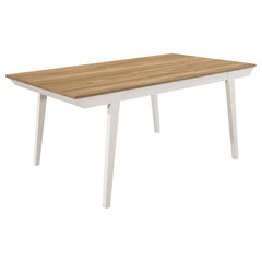 Orleans Furniture - Coaster - Nogales Rectangular 71-inch Wood Dining Table Off White - 122301