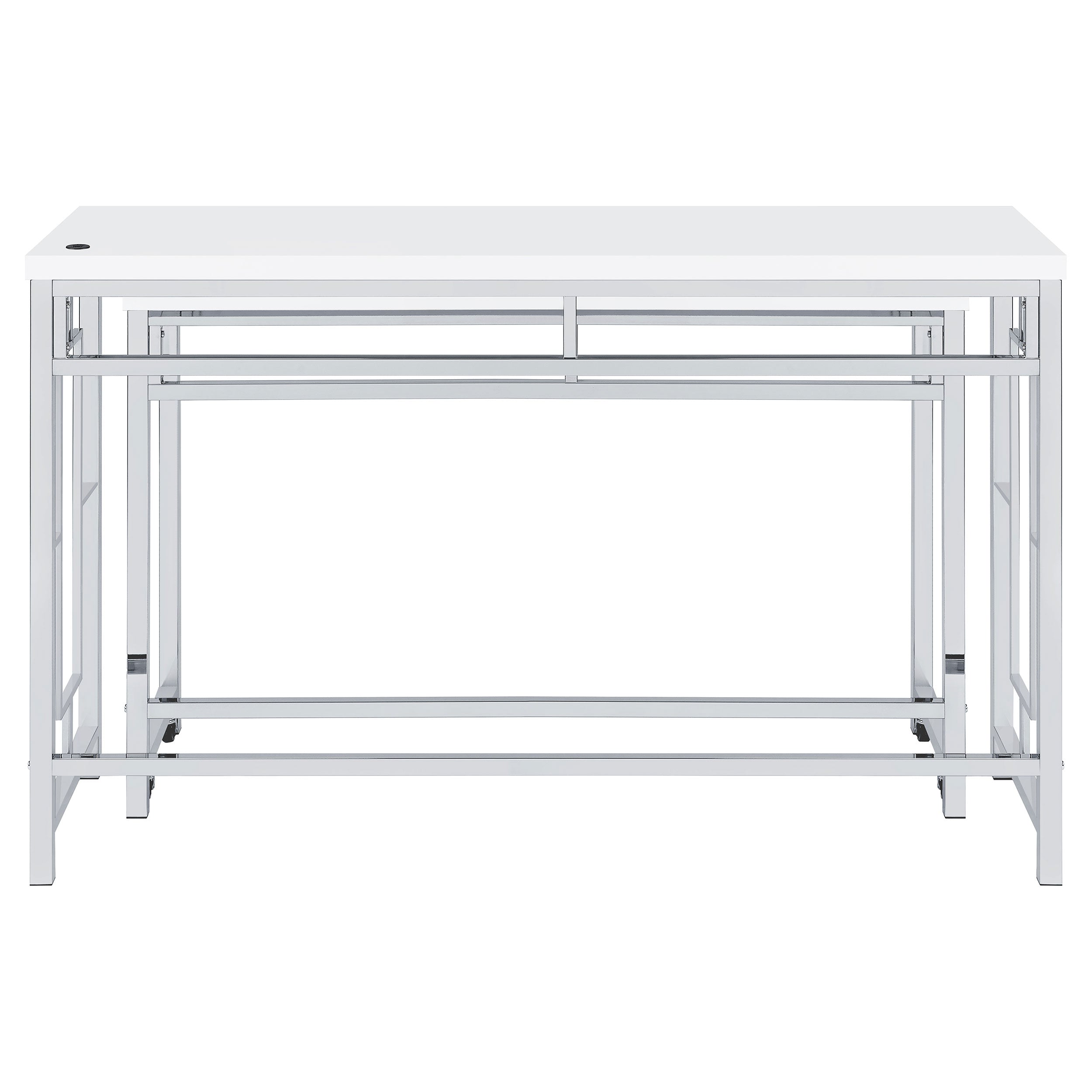 Jackson 4-piece Multipurpose Counter Height Table Set White