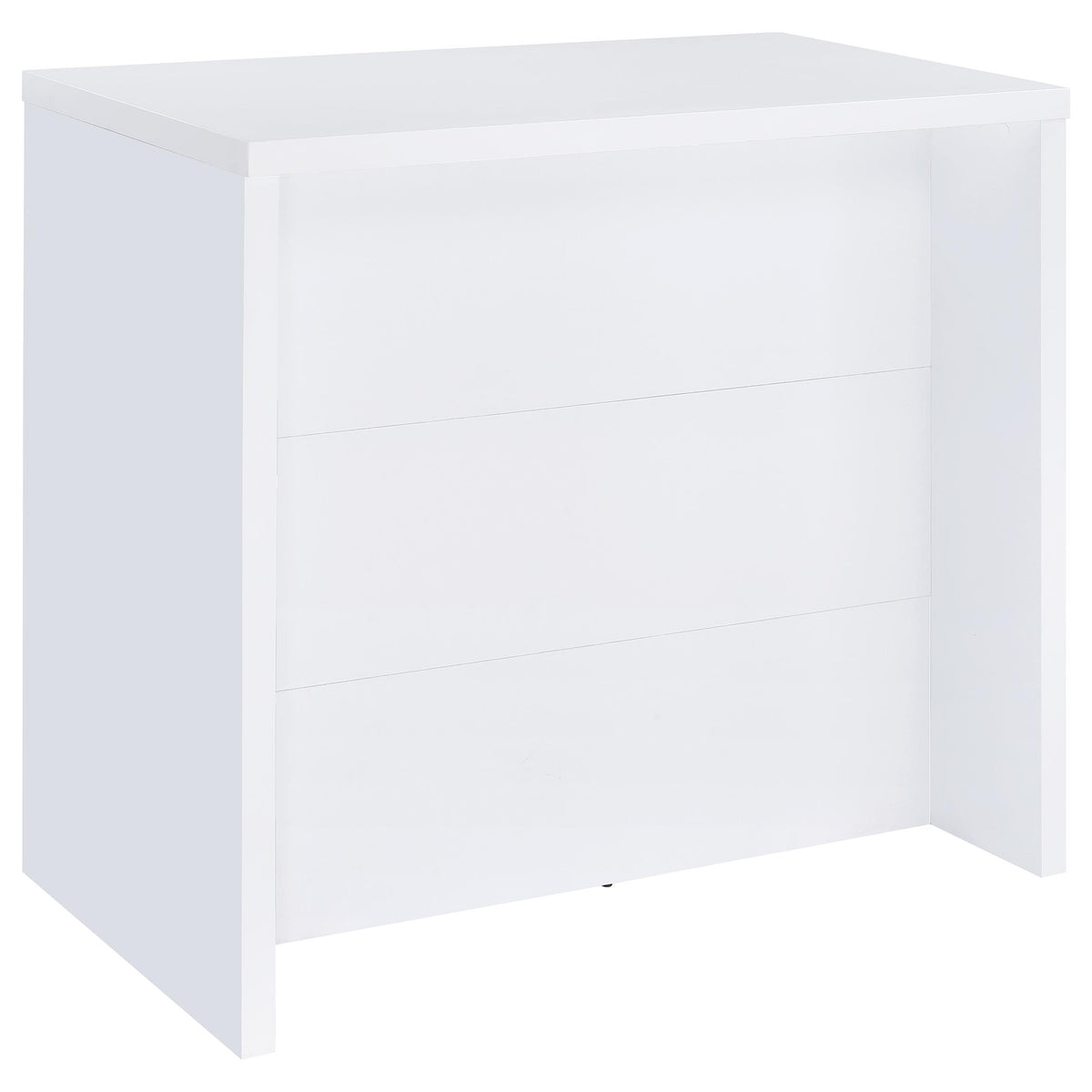 Orleans Furniture - Coaster - Topanga Engineered Wood Freestanding Home Bar White - 182786