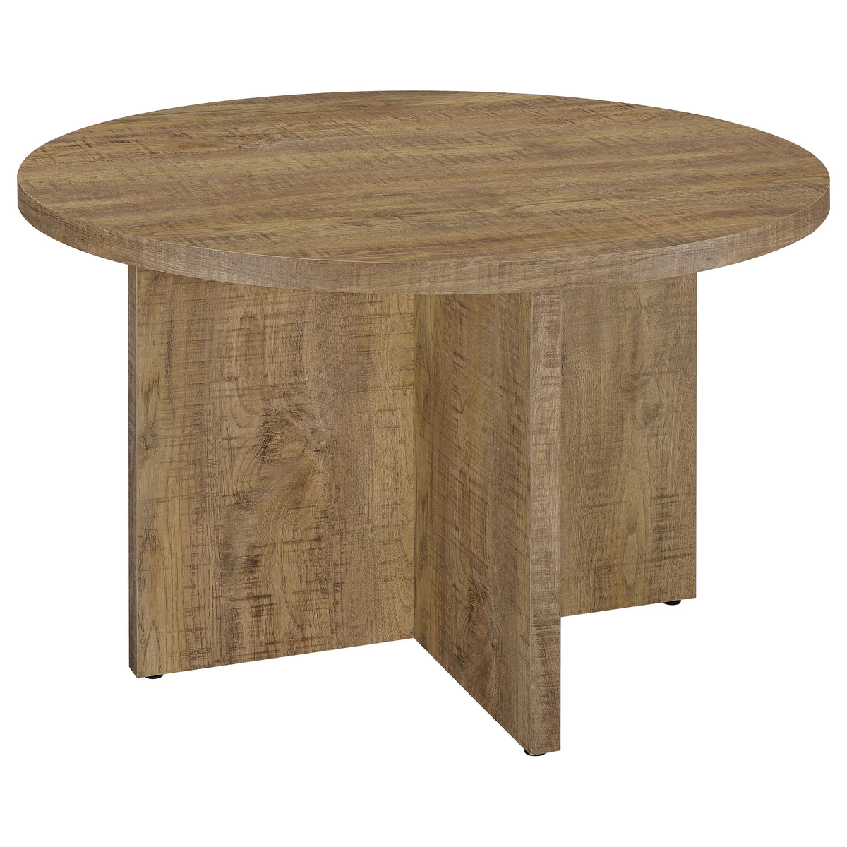 Orleans Furniture - Coaster - Jamestown Round 47-inch Composite Wood Dining Table Mango - 183021