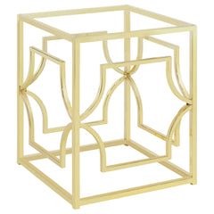 Orleans Furniture - Coaster - Starlight Square Metal Dining Table Base Brass - 192641