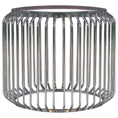 Orleans Furniture - Coaster - Veena Round Metal Dining Table Base Chrome - 193430