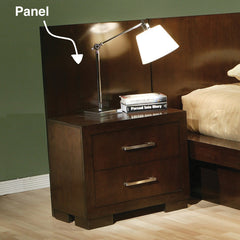 Orleans Furniture - Coaster - Jessica Wood Bed Panels Cappuccino - 200710