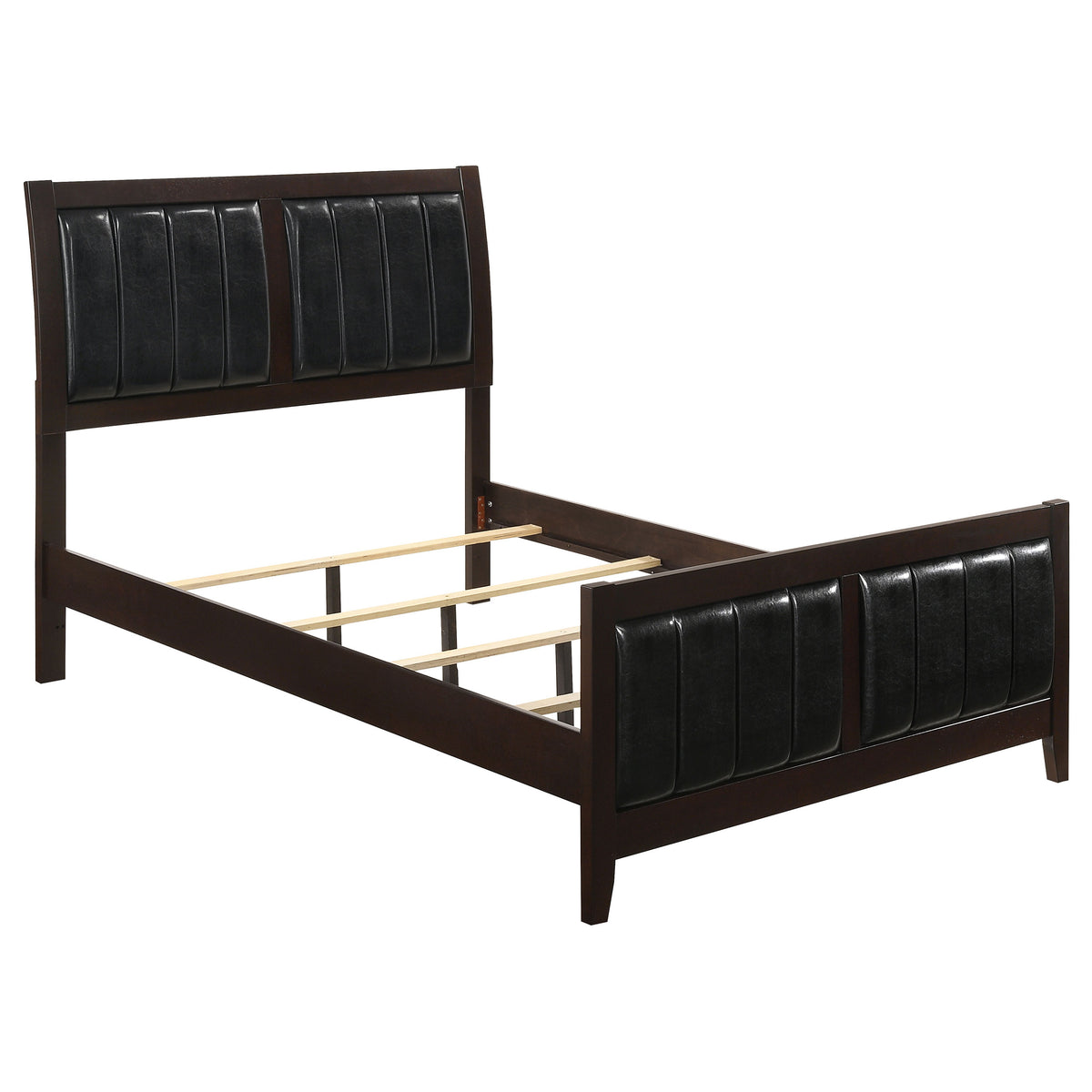 Orleans Furniture - Coaster - Carlton Wood Full Panel Bed Cappuccino - 202091F