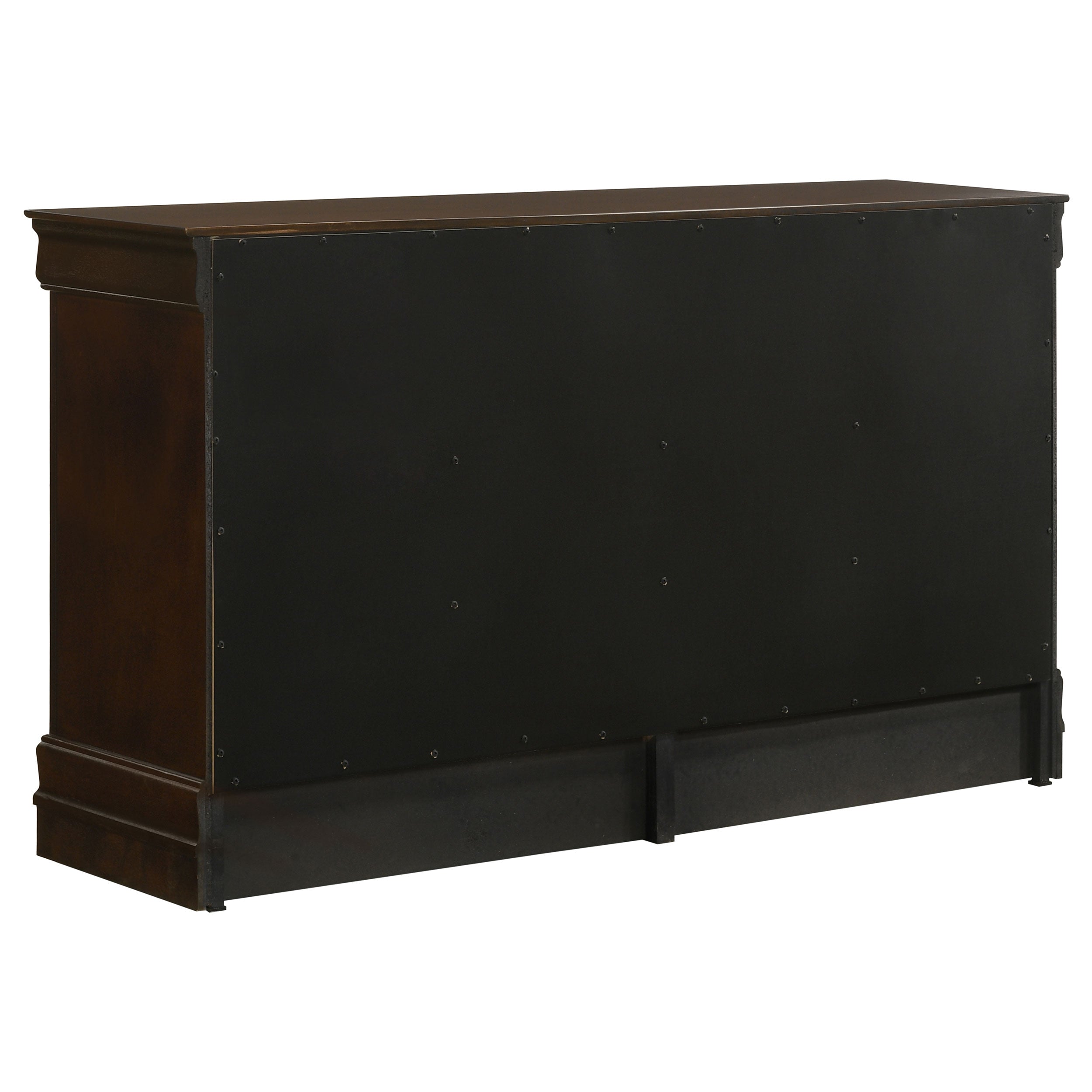 Louis Philippe 5-piece Full Bedroom Set Cappuccino