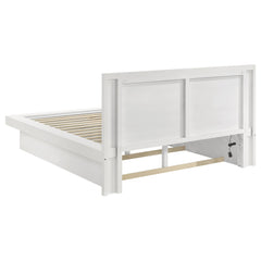 Jessica 6-piece Queen LED Bedroom Set Snow White