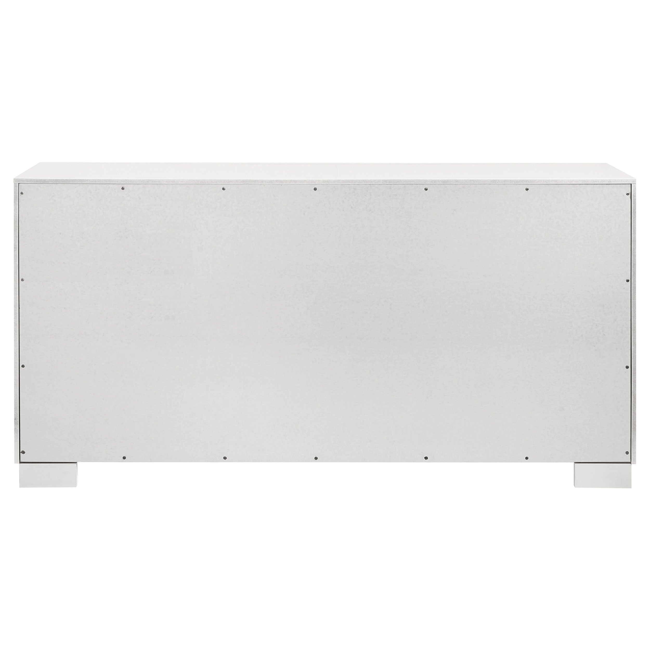 Jessica 6-drawer Dresser Snow White