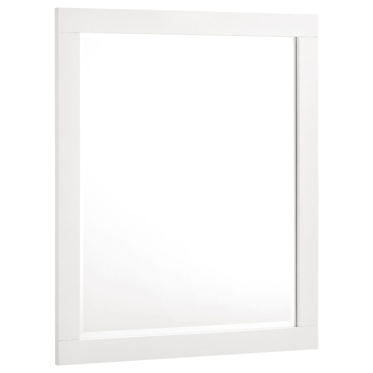 Orleans Furniture - Coaster - Jessica Dresser Mirror Snow White - 202994