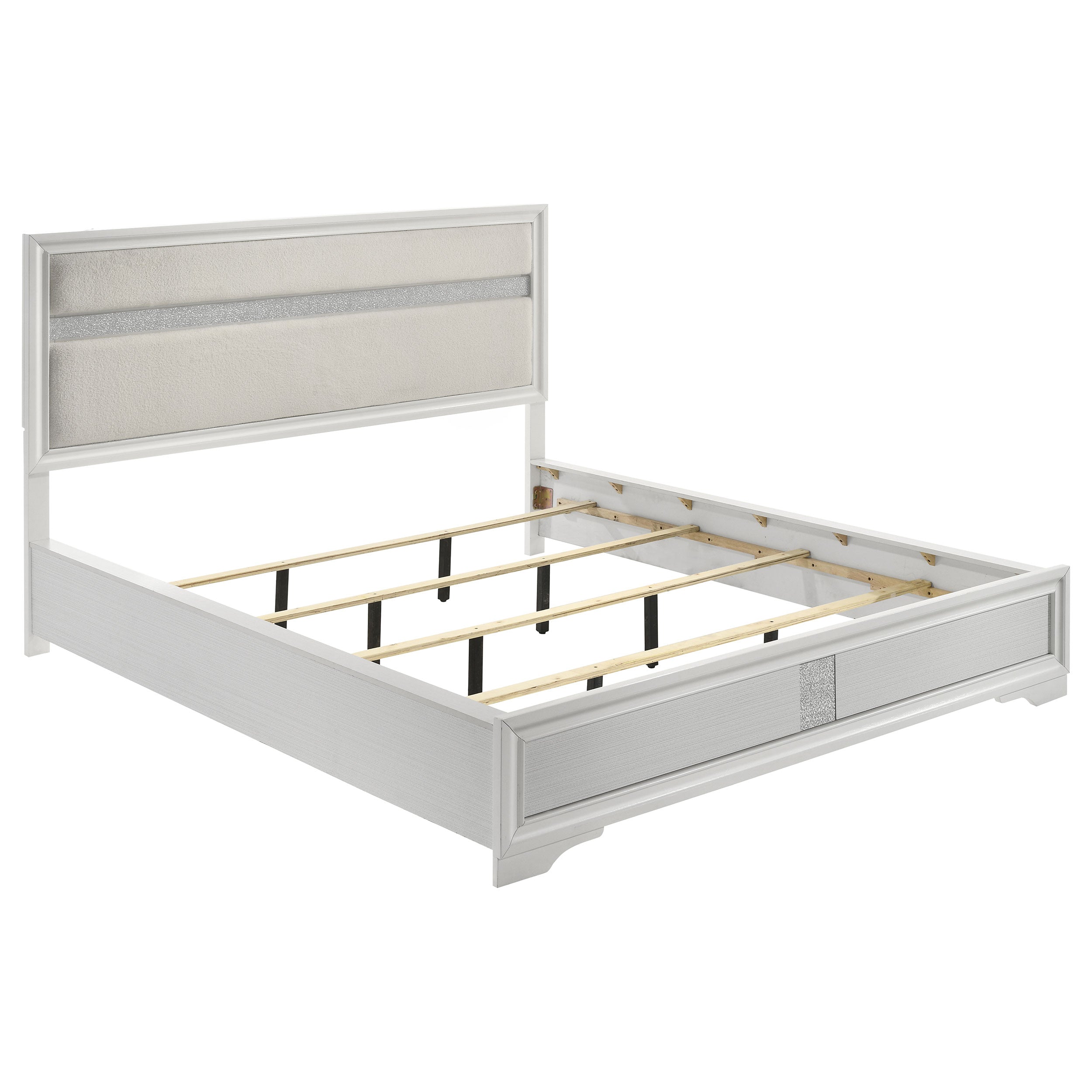 Miranda 5-piece California King Bedroom Set White