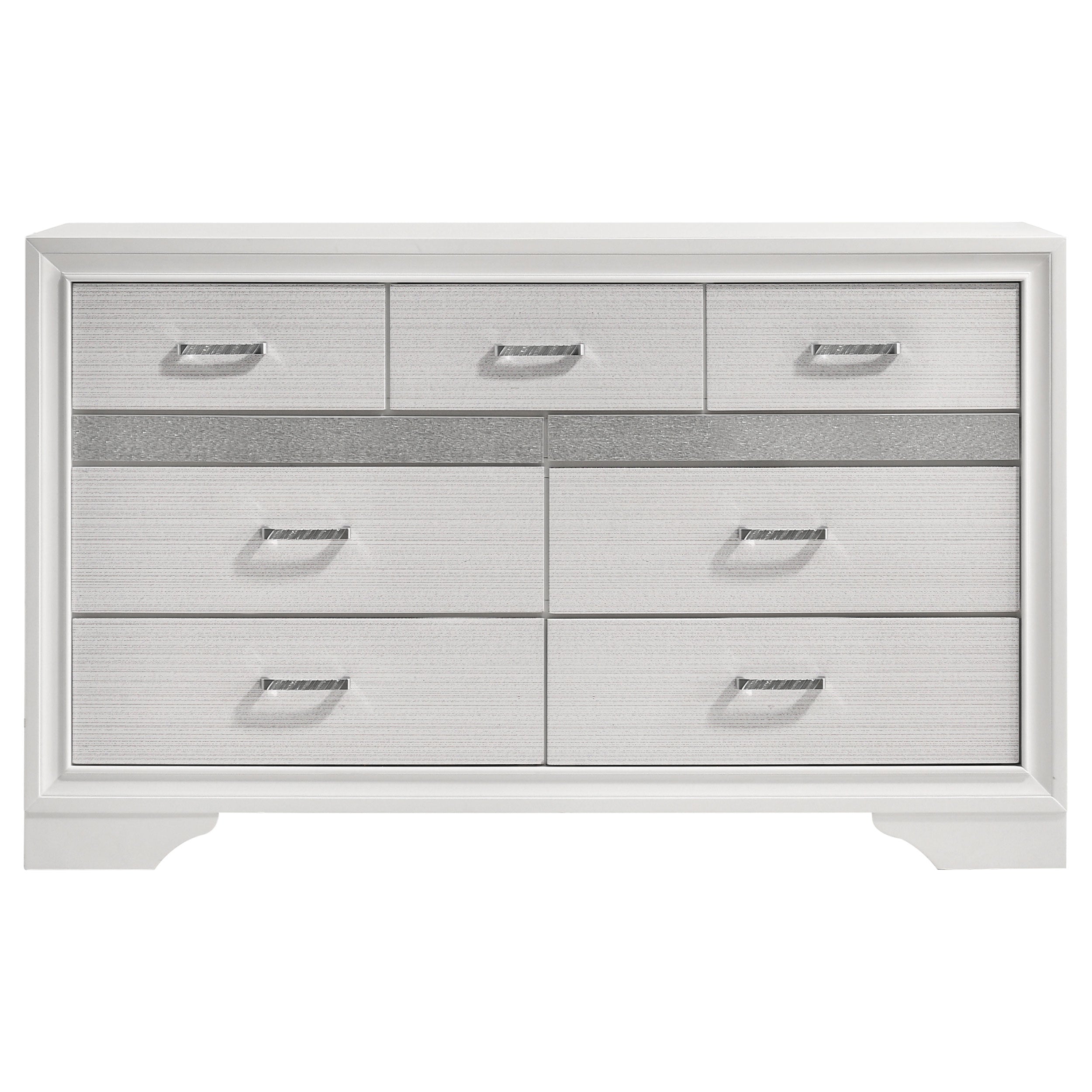 Miranda 7-drawer Dresser White