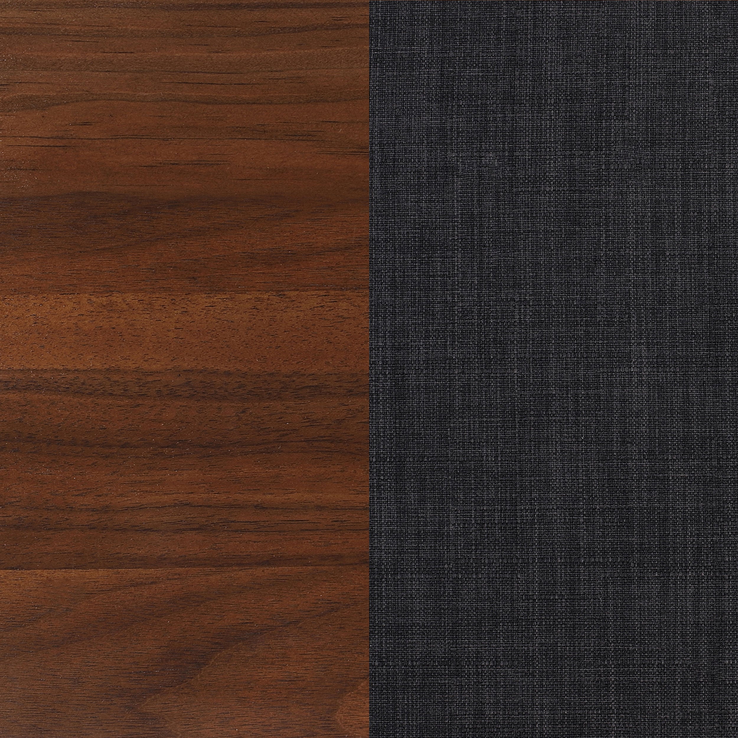 Robyn Wood California King Platform Bed Dark Walnut