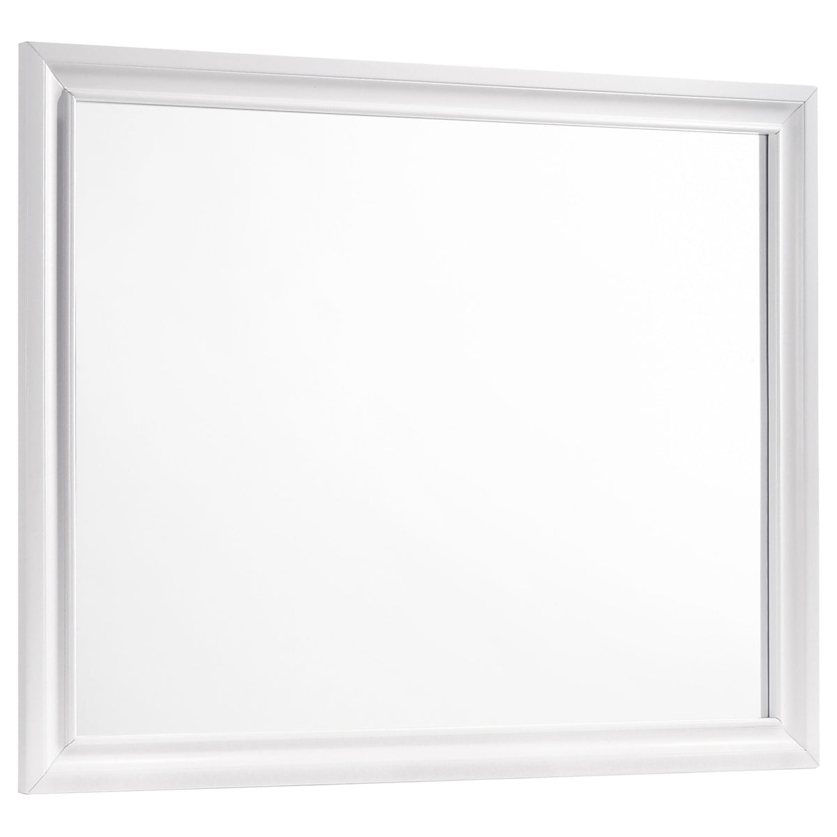 Orleans Furniture - Coaster - Barzini Dresser Mirror White - 205894