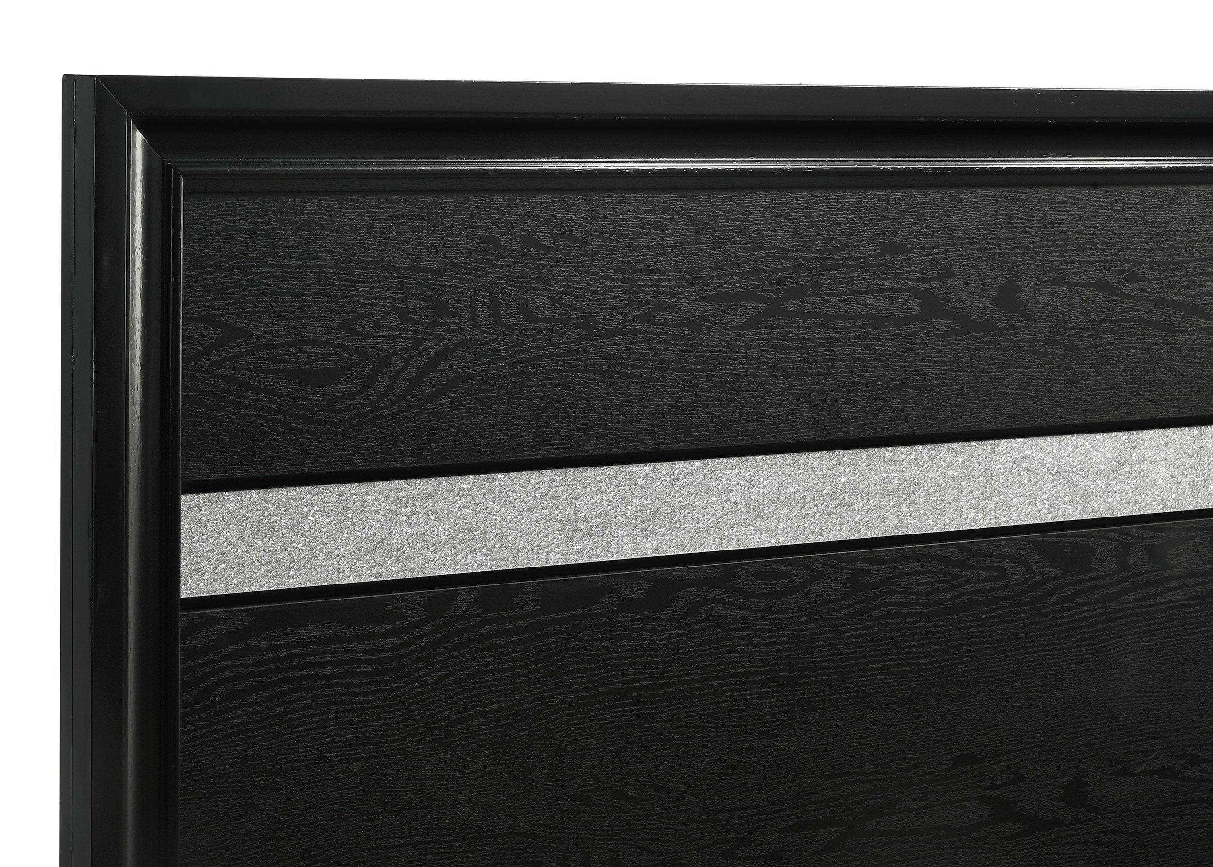 Miranda 4-piece Full Bedroom Set Black