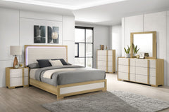 Orleans Furniture - Coaster - Hyland 5-piece Queen Bedroom Set Natural - 215651Q-S5
