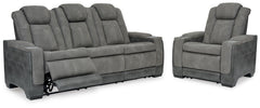 Orleans Furniture - Ashley Furniture - Next-Gen Durapella Power Reclining Sofa and Power Recliner - Power Reclining Sofa and Power Recliner - 22004U3