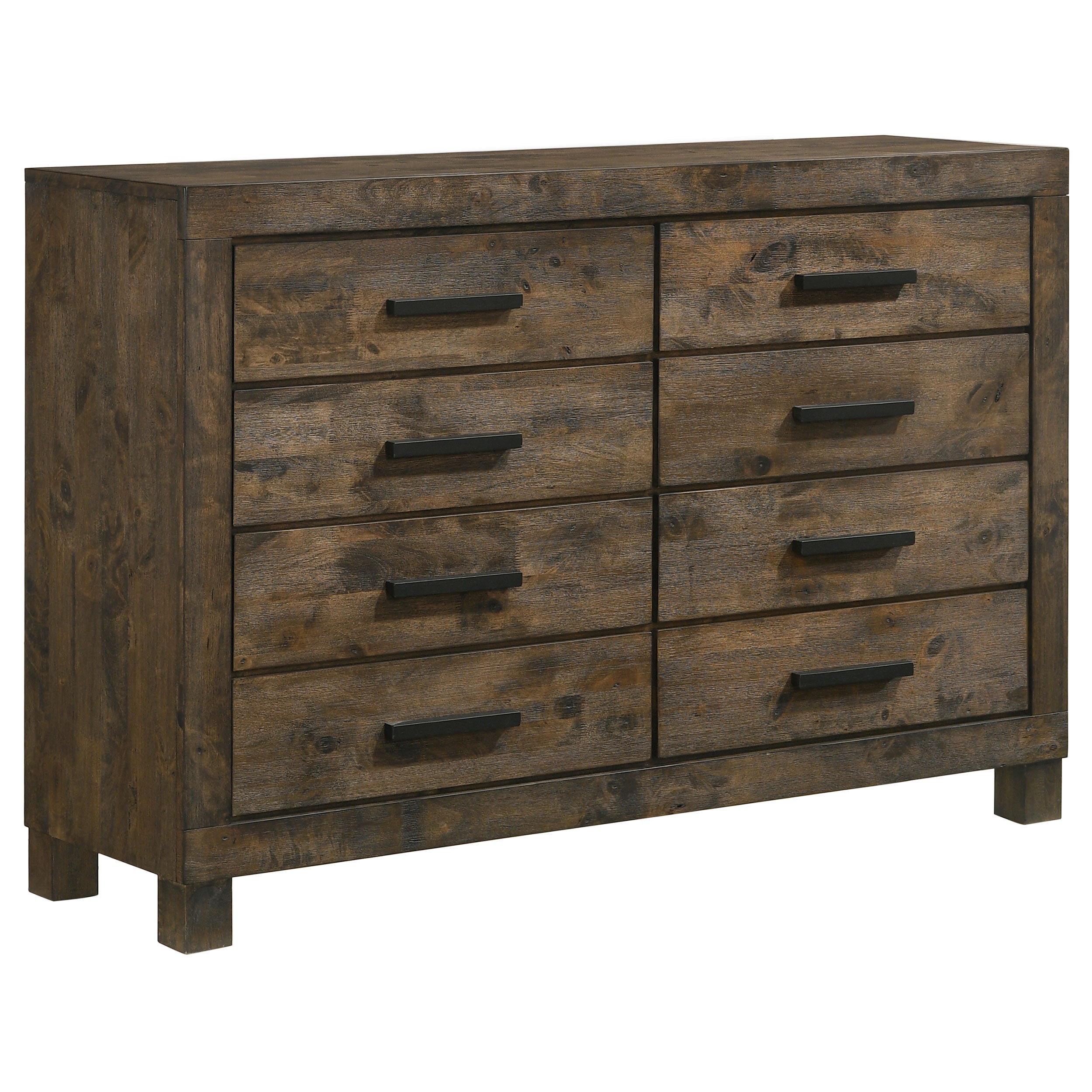 Orleans Furniture - Coaster - Woodmont 8-drawer Dresser Rustic Golden Brown - 222633