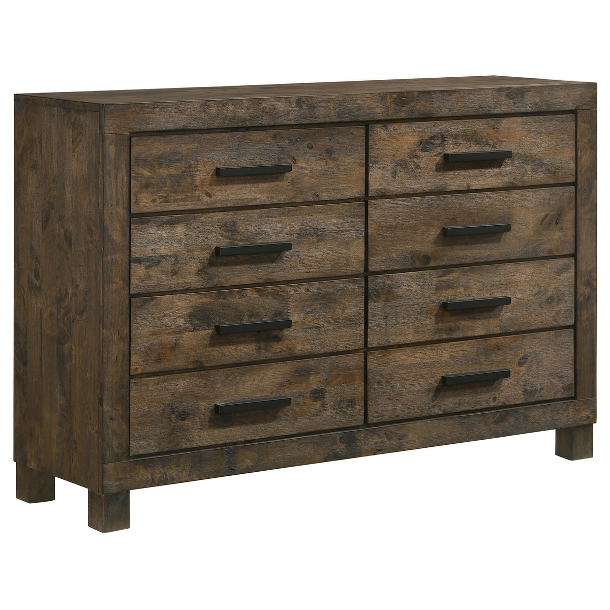Orleans Furniture - Coaster - Woodmont 8-drawer Dresser Rustic Golden Brown - 222633