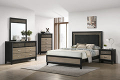 Orleans Furniture - Coaster - Valencia 5-piece Queen Bedroom Set Black - 223041Q-S5