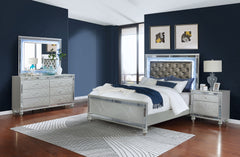 Orleans Furniture - Coaster - Gunnison 4-piece Queen Bedroom Set Silver Metallic - 223211Q-S4
