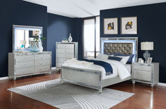 Orleans Furniture - Coaster - Gunnison 5-piece Queen Bedroom Set Silver Metallic - 223211Q-S5