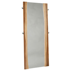 Orleans Furniture - Coaster - Winslow 31 x 76 Inch Standing Floor Mirror Smokey Walnut - 223256