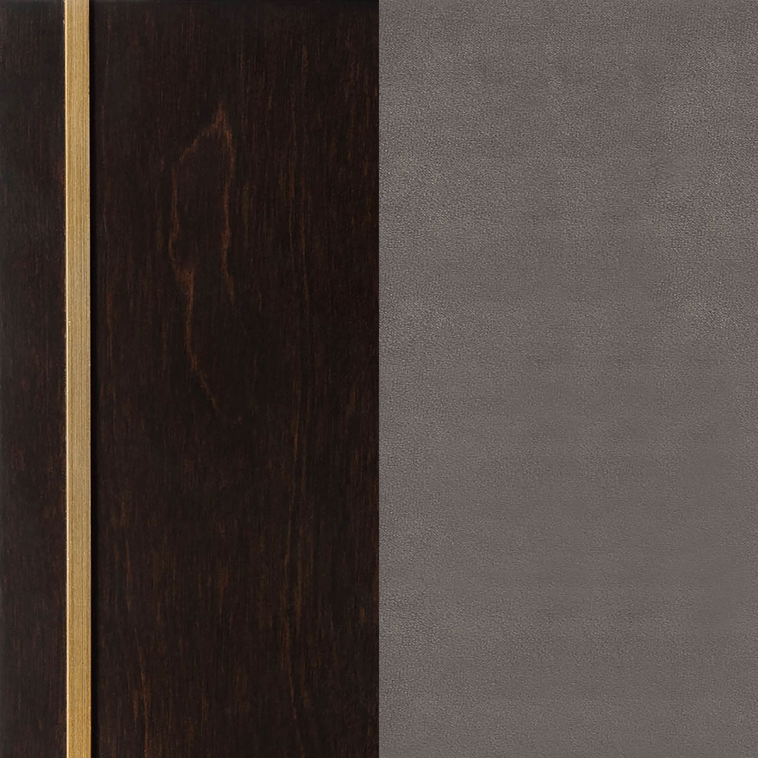 Durango 77-inch Eastern King Panel Bed Smoked Peppercorn