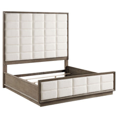 Orleans Furniture - Coaster - Durango 80-inch Eastern King Panel Bed Taupe Oak - 223271KE