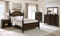 Orleans Furniture - Coaster - Andover 5-piece California King Bedroom Set Dark Oak - 223631KW-S5