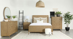 Orleans Furniture - Coaster - Arini 5-piece Eastern King Bedroom Set Sand Wash - 224300KE-S5