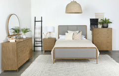 Orleans Furniture - Coaster - Arini 5-piece Queen Bedroom Set Sand Wash and Grey - 224301Q-S5