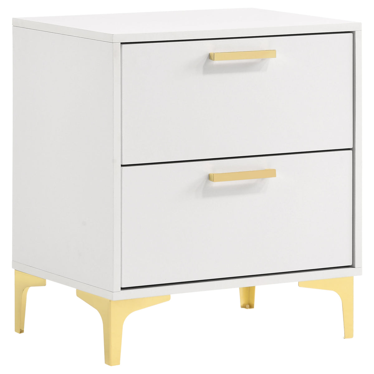 Orleans Furniture - Coaster - Kendall 2-drawer Nightstand White - 224402