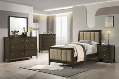 Orleans Furniture - Coaster - Wilkes 5-piece Twin Bedroom Set Dark Cocoa - 224421T-S5