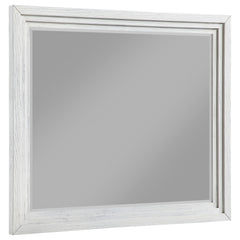 Orleans Furniture - Coaster - Marielle Dresser Mirror Distressed White  - 224844
