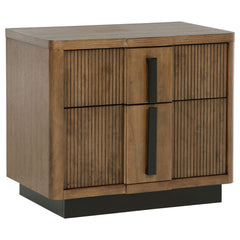 Orleans Furniture - Coaster - Terrace 2-drawer Nightstand Bedside Table Ash Brown - 224902