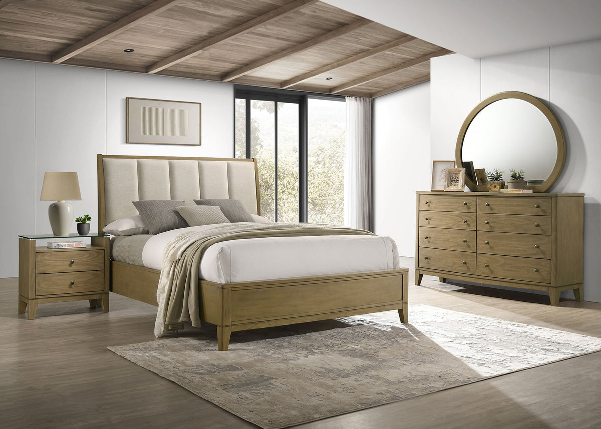 Orleans Furniture - Coaster - Granada 4-piece California King Bedroom Set Natural Pine - 224921KW-S4