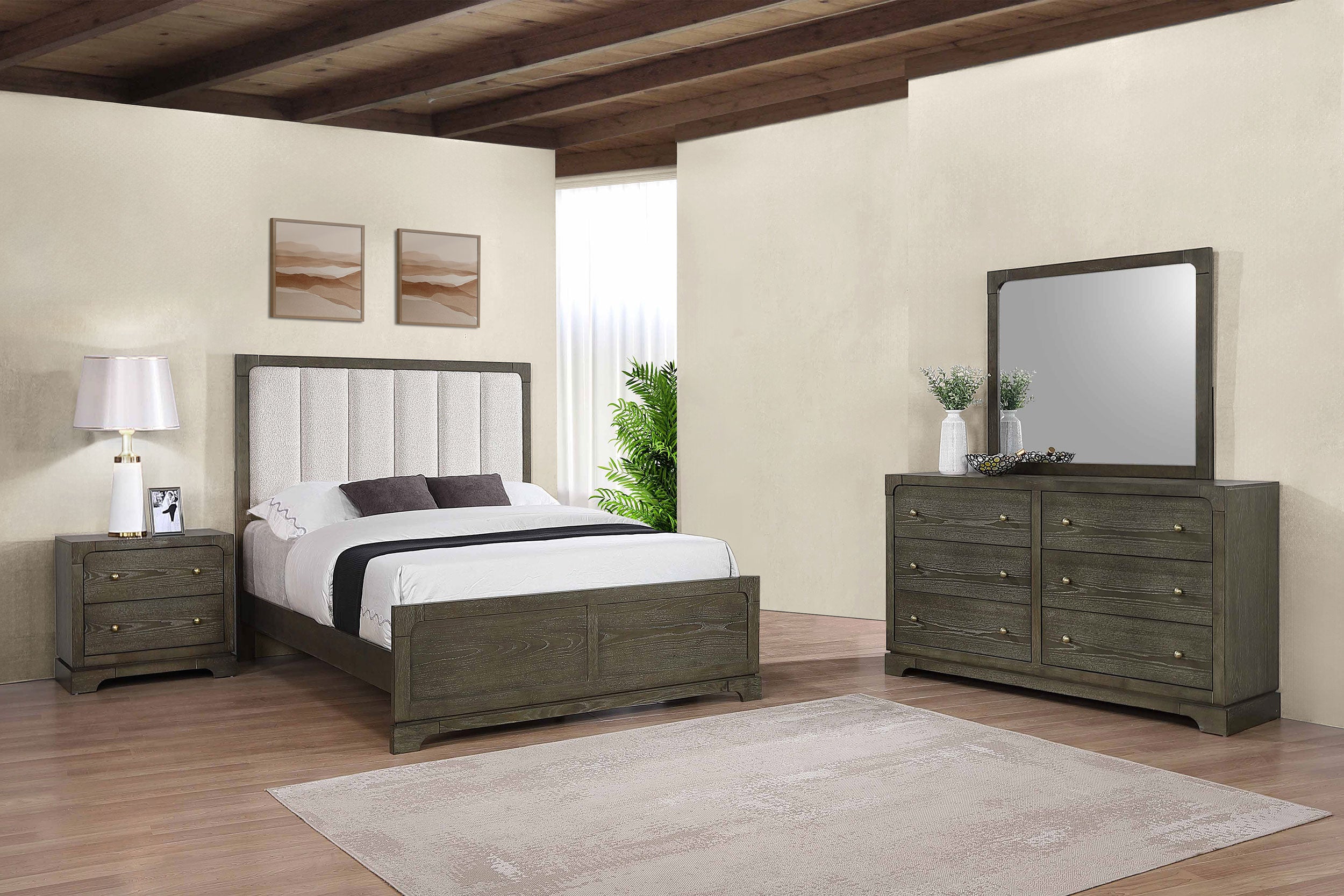 Orleans Furniture - Coaster - Gran Park 4-piece California King Bedroom Set Dark Cocoa - 224930KW-S4