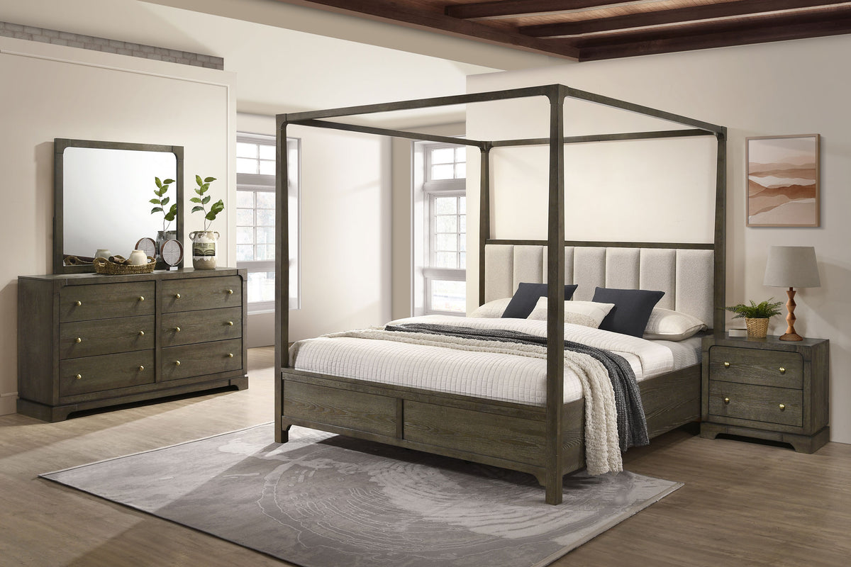 Orleans Furniture - Coaster - Gran Park 4-piece California King Bedroom Set Dark Cocoa - 224931KW-S4