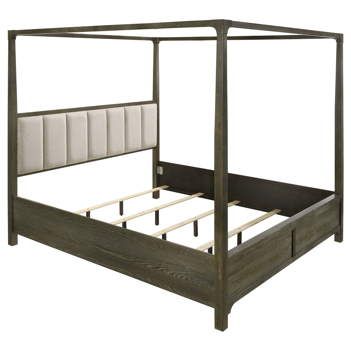 Orleans Furniture - Coaster - Gran Park California King Four Poster Canopy Bed Dark Cocoa - 224931KW
